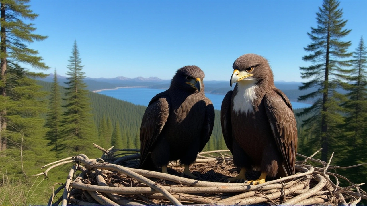Big Bear Lake Fireworks Spark Bald Eagle Debate Over Independence Day